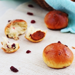 Cranberry Sweet Buns