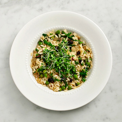 Spring lemon risotto