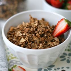 Chocolate Almond Granola