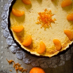 Tangerine Cheesecake