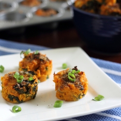 Sweet Potato Kale Bites