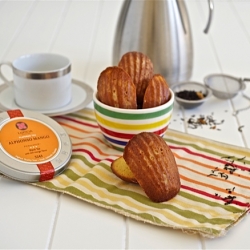 Honey Mango Madeleines