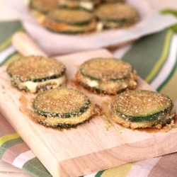 Zucchini with cheese