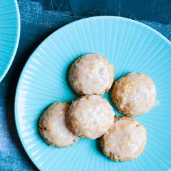 Chewy Lemon Coconut Cookies