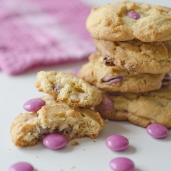 White Choc Chip Cookies