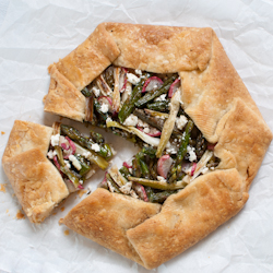 Spring Veggie Gallette