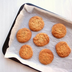 Sesame-Miso Cookies