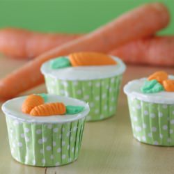 Carrot and Almond Cupcakes