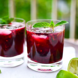 Blackberry Mojitos