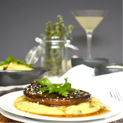 Creamy Polenta with Portobello