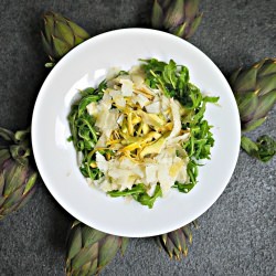 Raw Artichoke Salad from Liguria