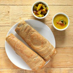 Dosa – Lentil and Rice Crepes.