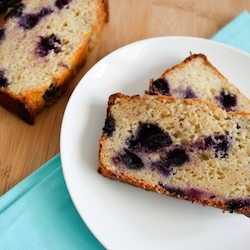 Blueberry-Lemon Yogurt Loaf