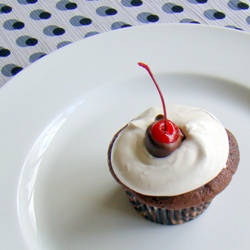 Chocolate-Cherry Cupcakes