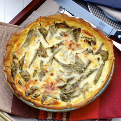 Artichoke Quiche