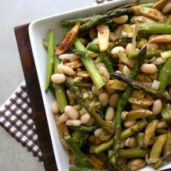 Asparagus, Potato+Bean Salad