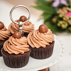 Malted Chocolate Cupcakes