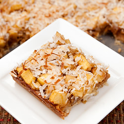 Pear Apple Coconut Bars