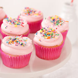 Strawberry Vanilla Cupcakes