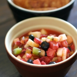 Fruit Salsa & Cinnamon Sugar Chips