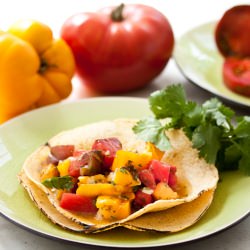 Heirloom Tomato Salsa