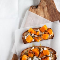 Butternut Squash Crostini