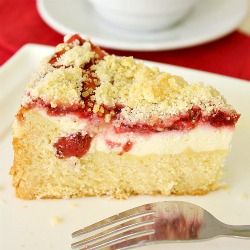 Strawberry Cream Cheese Coffee Cake