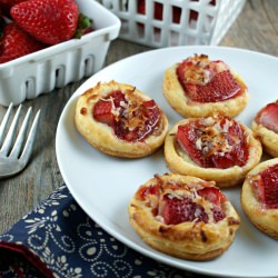 Strawberry & Coconut Tartlets