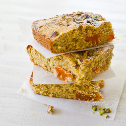 Pistachio almond cake