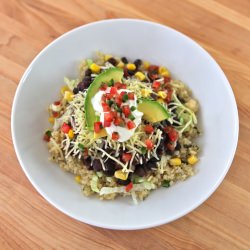 Quinoa Black Bean Burrito Bowls