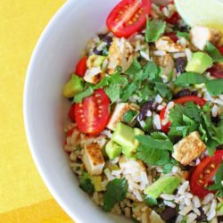 Healthy Mexican Rice Bowl