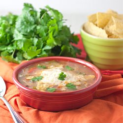 Slow Cooker Chicken Tortilla Soup