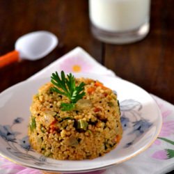 Broken Wheat/ Dalia Upma