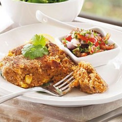 Mussel, Kumara and Corn Cakes