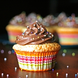 Yellow Cupcakes & Chocolate BC