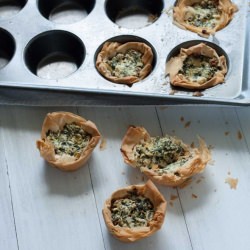 Spinach Artichoke Fillo Cups