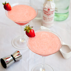 Strawberry-Rhubarb Cocktail