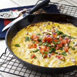 Mexican Tofu Frittata