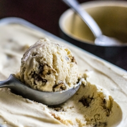 Bourbon Caramel Semifreddo