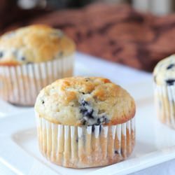 Blueberry Muffins with Yogurt