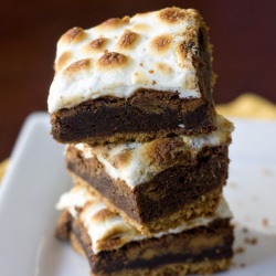 Peanut Butter S’Mores Brownies