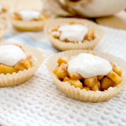 Raw Mini Apple Tarts