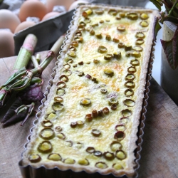 Japanese Knotweed Quiche