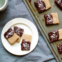 Chocolate-Dipped Sugar Cookies