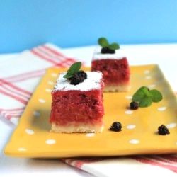 Coconut Berry Lemonade Bars