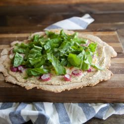 Roasted Radish Pizza