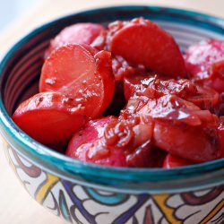 Spring radishes