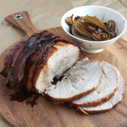 Roast Pork & Caramelized Onions