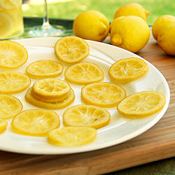 Candied Lemon Slices & Giveaway