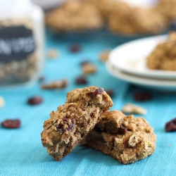 Almond Cherry Protein Cookies